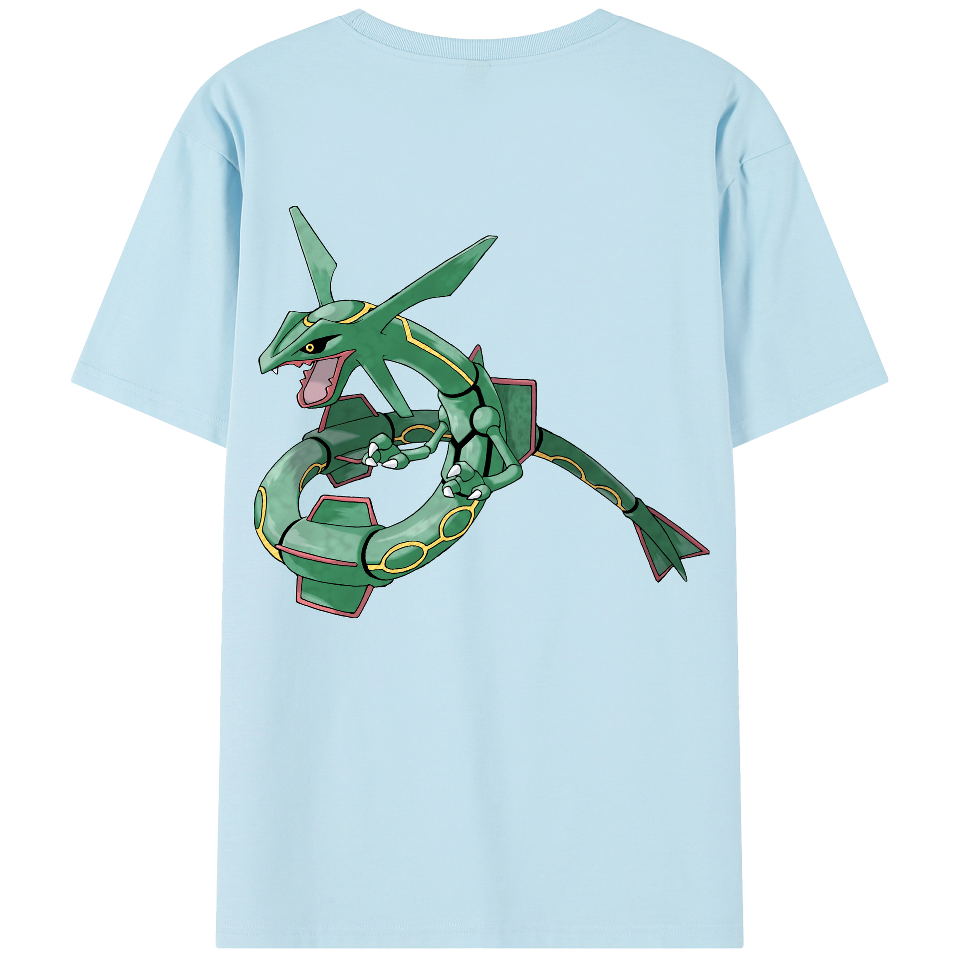 （画像用） ポケットモンスター Pokémon 綿100％半袖Tシャツ（背面プリント）